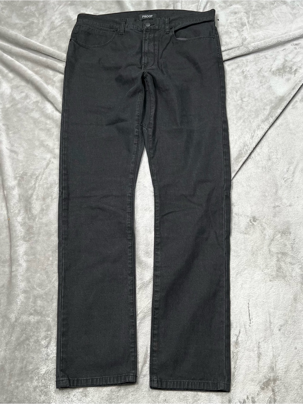Proof Rover Slim Pants Mens 33x31 Black Canvas 5 Pocket Casual Huckberry